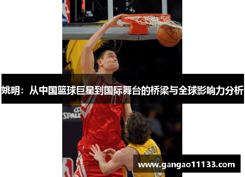 姚明：从中国篮球巨星到国际舞台的桥梁与全球影响力分析
